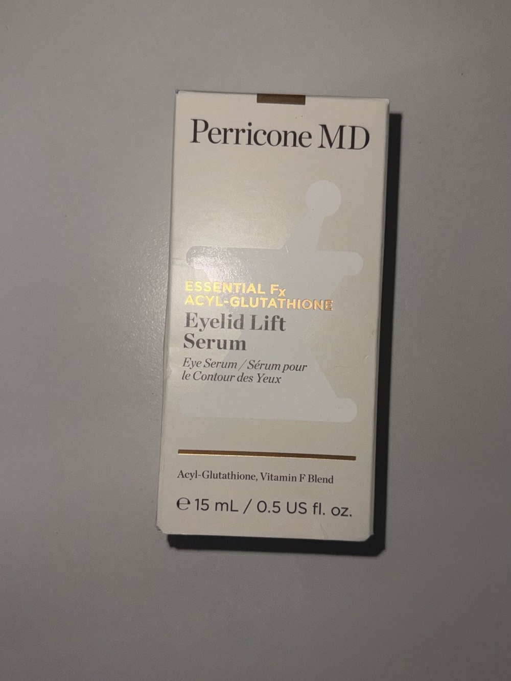 BRAND NEW Perricone MD Boxed Eye Serum Packaging in White